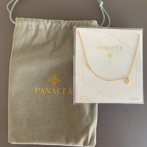 Panacea B initial necklace